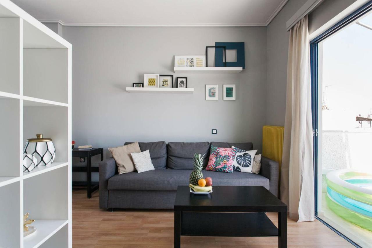 Апартаменты Penthouse - Center Of Афины Экстерьер фото